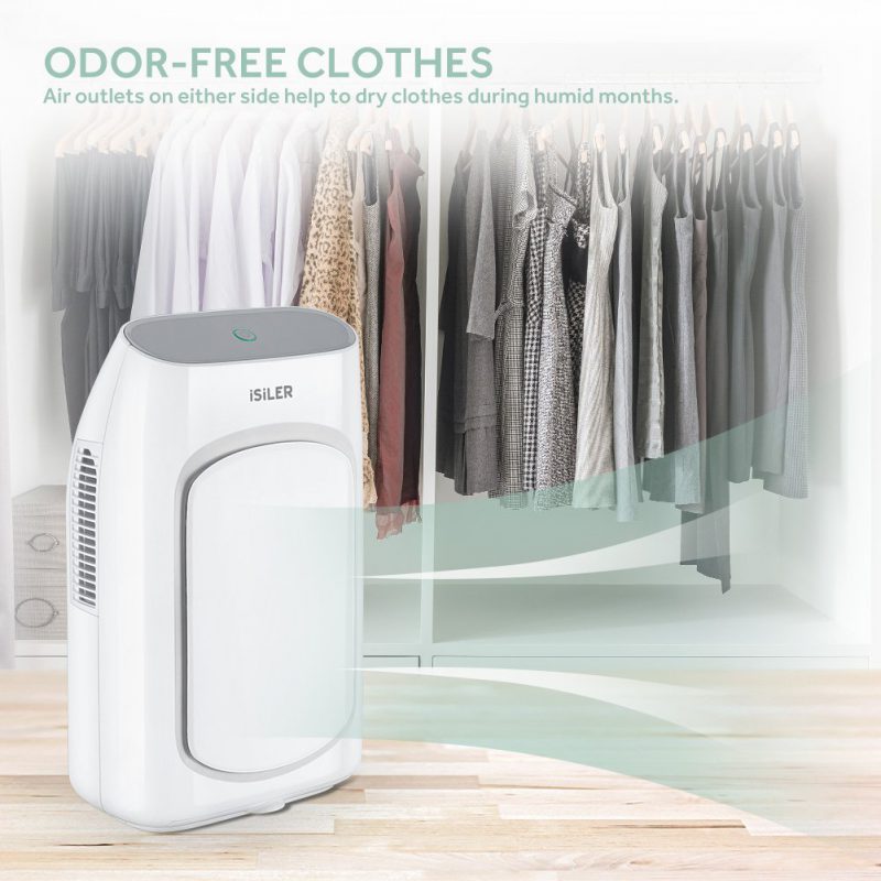 4 2 Pints Water Tank Electric Mini Dehumidifier For Bathroom